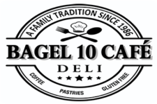 Logo for Bagel 10 Cafe Logo for Bagel 10 Cafe