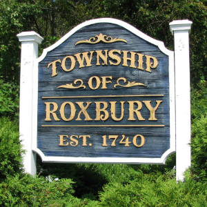 Twp of Roxbury sign